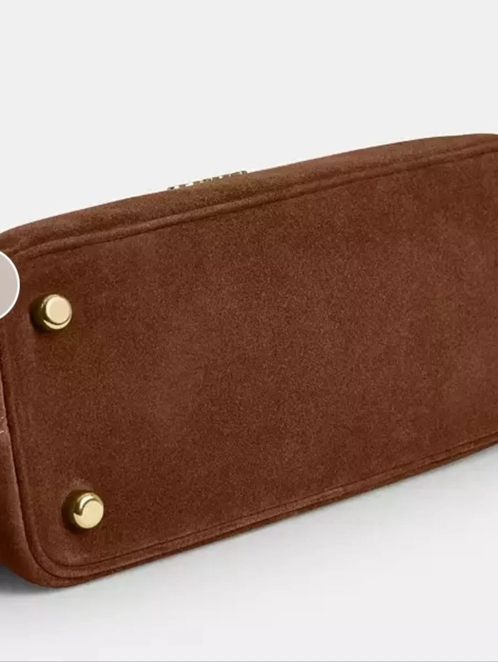 Coach Lara Suede Satchel